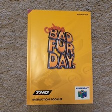 N64 Nintendo 64 Conker's Bad