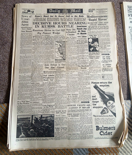 Daily mail saturday july - daily, 10