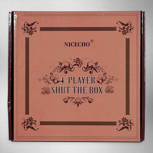 Nicecho shut the box wooden - shut,