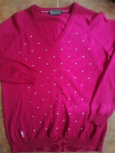Glenmuir womens golf jumper - glenmuir,
