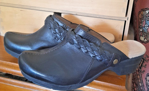 Clarks black leather - clarks,