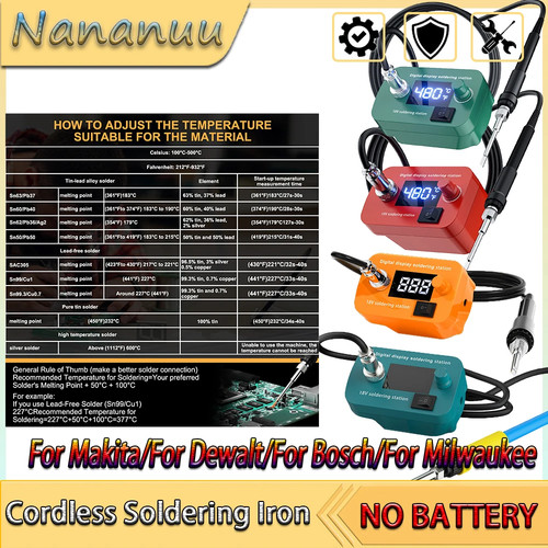 Cordless soldering iron - cordless,