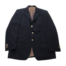 Daks Blazer Mens 40 R Navy