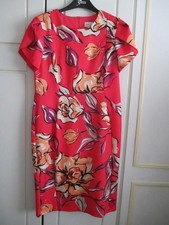 RONNI NICOLE RED MIX STRETCH DRESS SIZE 16
