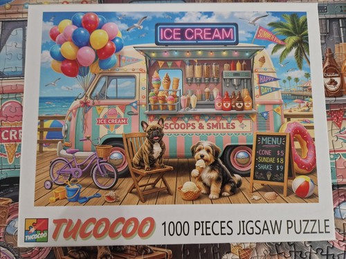 Dogs with ice - with, 1000