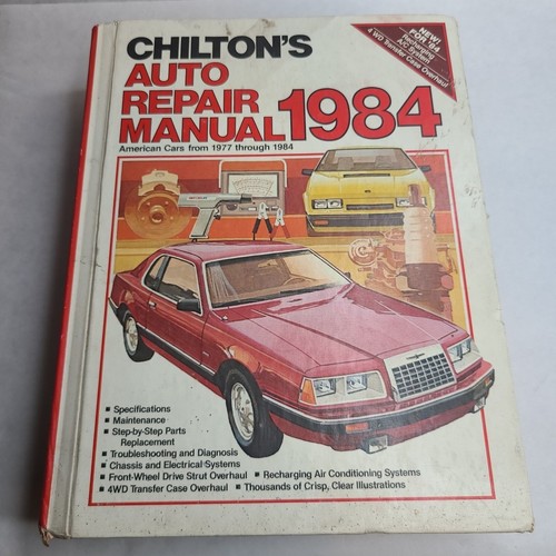 Chilton 1984 auto - chilton's, repair