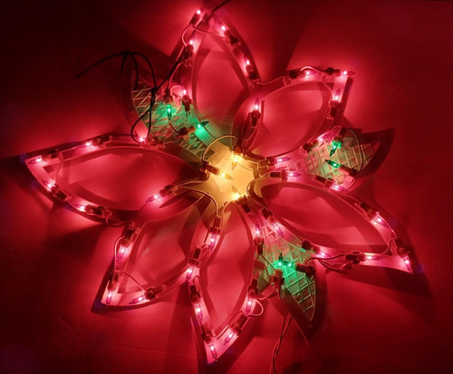 Christmas silhouettes lighted - silhouettes,