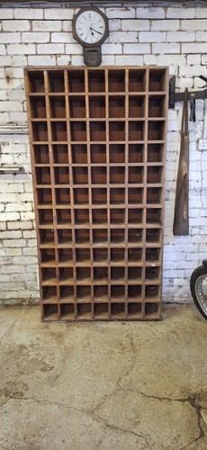 Vintage wooden pigeon hole - vintage,