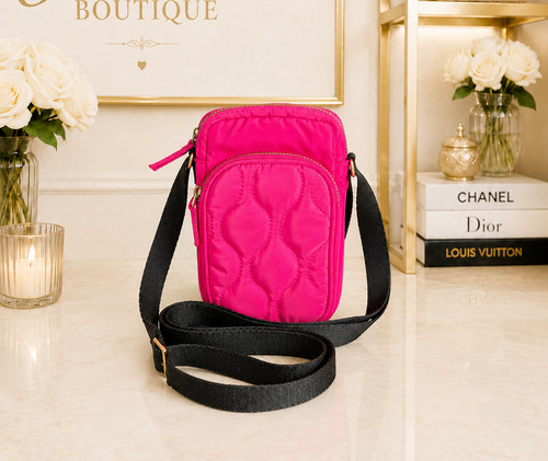 Primark small hot pink quilted - primark,
