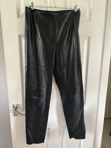 Black zara faux leather - zara,