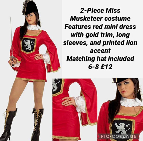 Womens musketeer fancy - womens,
