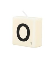 LETTER CANDLE - O