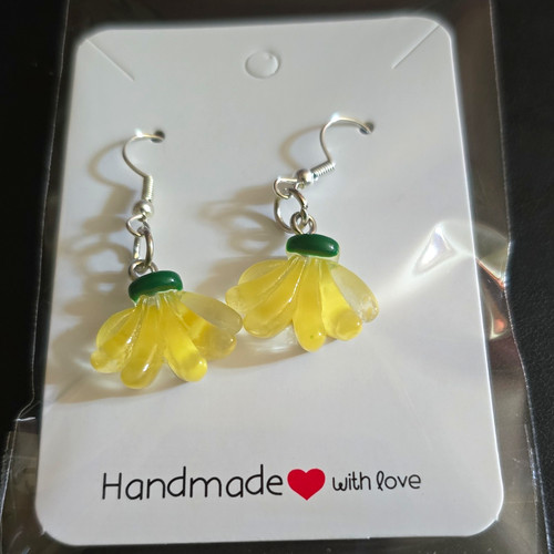 Handmade yellow banana - handmade,