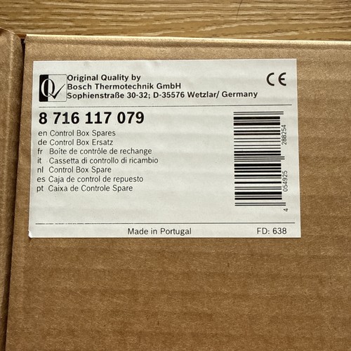 Worcester bosch control box - worcester,