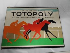 Rare 1940s Totopoly Horse Race