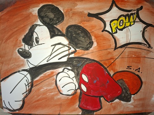 Urban pop expressionism mouse - pop,