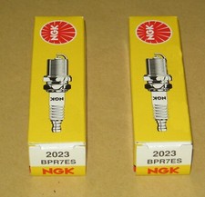 2 NGK Spark Plugs BPR7ES for