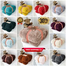 Luxury Teddy Bear Throw Soft