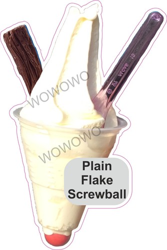 Ice cream van sticker plain - van,