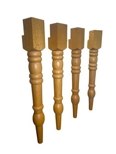 Oak table legs chunky - table, legs,