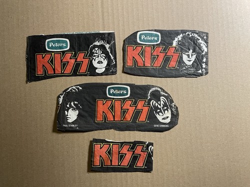 Kiss peters ice cream wrapper - kiss,