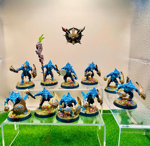 Warhammer aos saurus warriors - warhammer,
