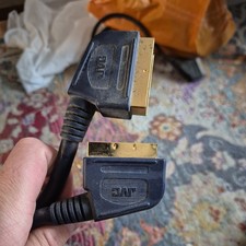 JVC Heavy-duty Scart to Scart Lead 1.5mtrs.  Used