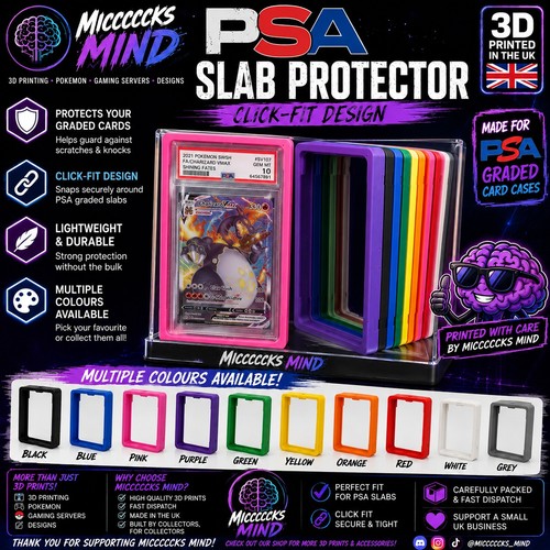 Psa graded card slab protector - psa,