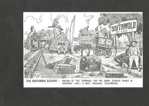 Postcard suffolk southwold - postcard,