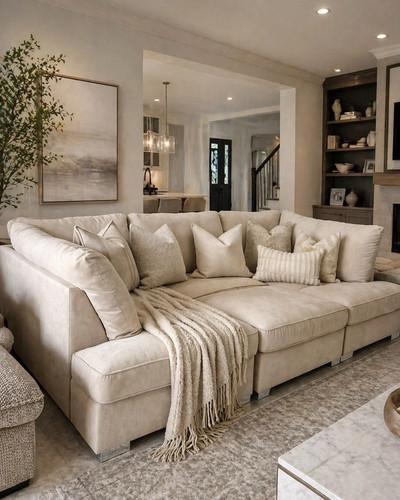 Cinema shape corner sofa - corner,