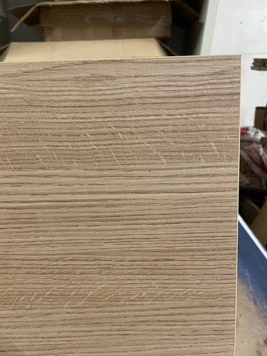 Short 300mm oak slab - short,