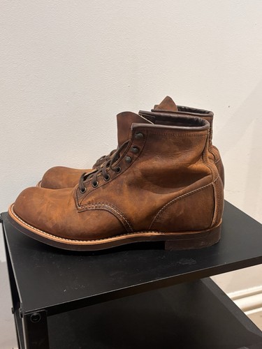 Red wing shoes copper