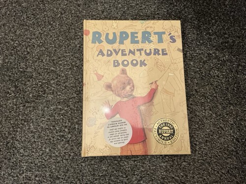 Rupert bear adventure book - rupert,