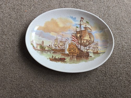Kernewek pottery plate - pottery,