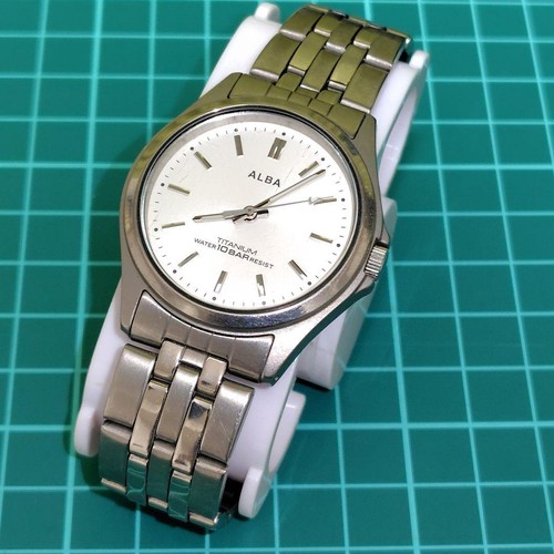 Seiko alba titanium watch - alba,