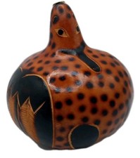 Natural Gourd Painted Bird