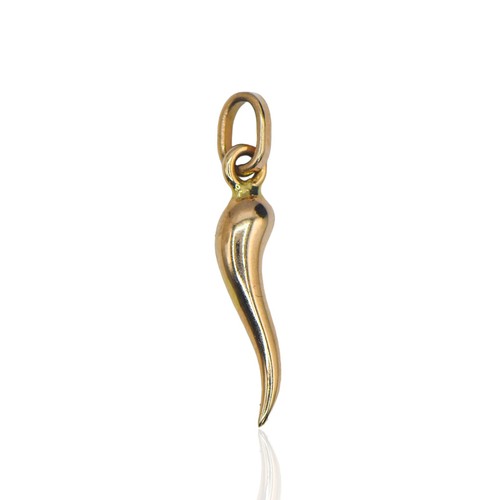 Italian horn pendant - italian,