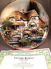 Porcelain Plate "Country