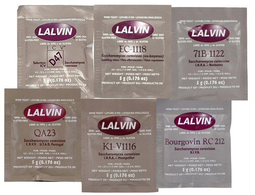 Lalvin sachet wine - lalvin,