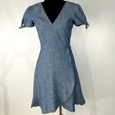 J.Crew Dress Women 00 Ruffle V
