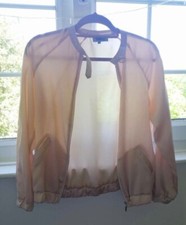 Dishiki Rose Gold/Pink Light Bomber Jacket 