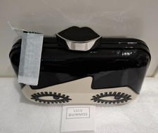 Lulu Guinness Patent Leather Face Clutch Bag New With Tags!!