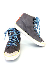 Superdry Womens Trainers Sneakers Hi Top Grey Suede Fur Lined Boots UK 5 EU 38