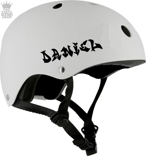 Custom name helmet - x,