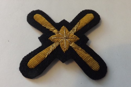 Military cloth bullion badge - military,