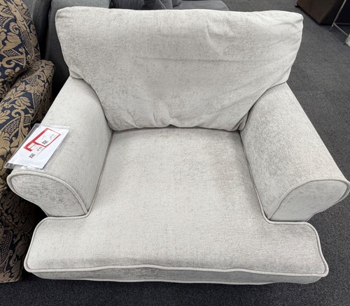 Light grey fabric - cuddle, chair