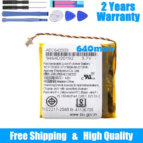 640mah aec643333 battery for - 640mah,