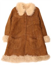 VINTAGE Womens Shearling Coat