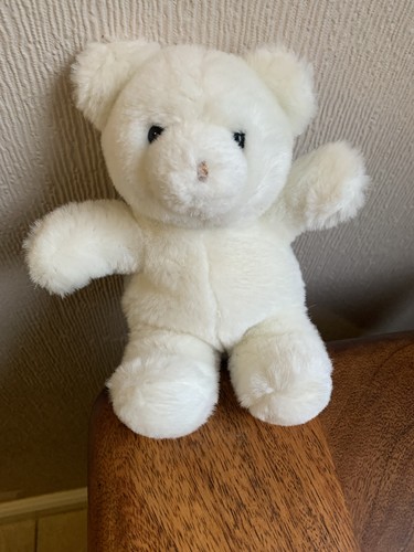 Gund small white teddy - gund,