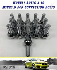 Alloy Wheel Wobble Bolts Fit Mercedes E Class W124 W210 M12x1.5 Wobbly Pcd